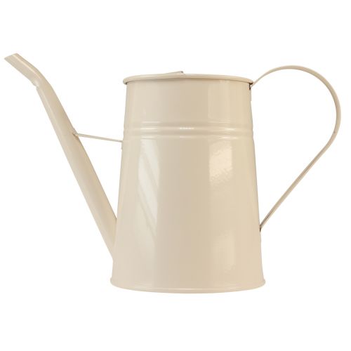 Article Arrosoir décoratif arrosoir d'intérieur en métal crème H23cm 1,7L