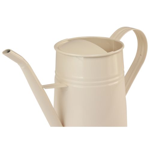 Article Arrosoir décoratif arrosoir d'intérieur en métal crème H23cm 1,7L