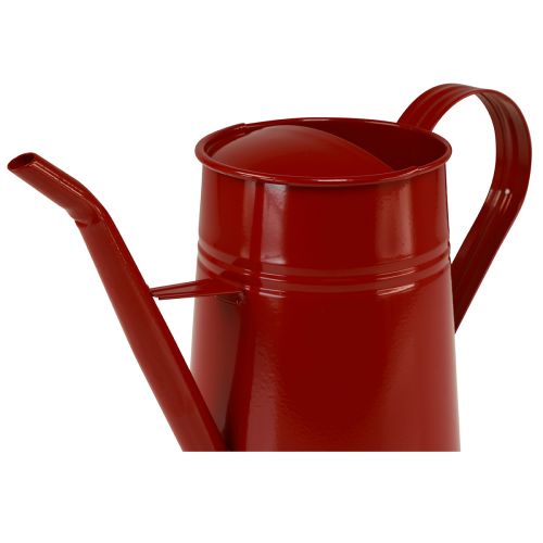 Article Arrosoir décoratif arrosoir d'intérieur en métal rouge 1,7L H23cm
