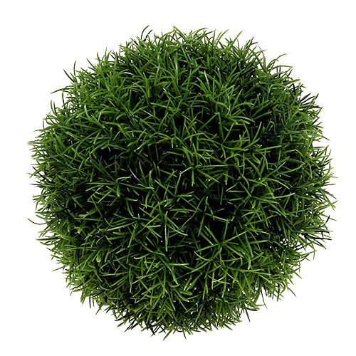 Floristik24 Boule d&#39;herbe déco verte Ø20cm