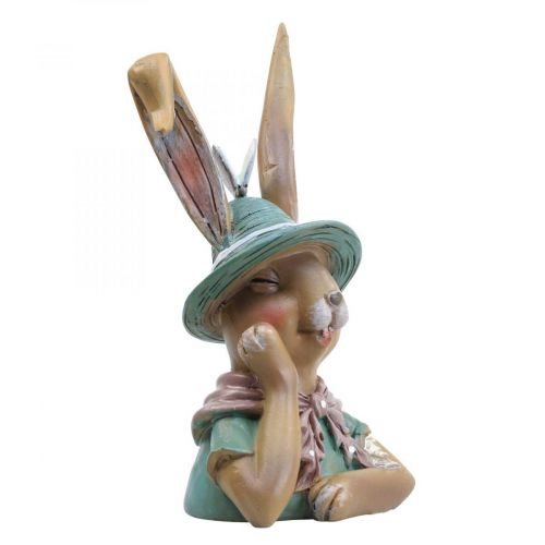 Déco lapin lapin buste décoration figure tête de lapin 18cm