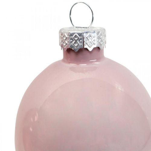 Floristik24 Oeufs de Pâques déco à suspendre en verre rose/vert décorations de Pâques 6 pièces