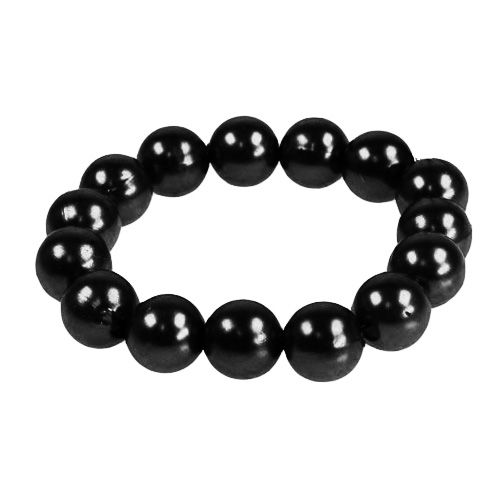 Perles décoratives Ø8mm noires 250 pcs