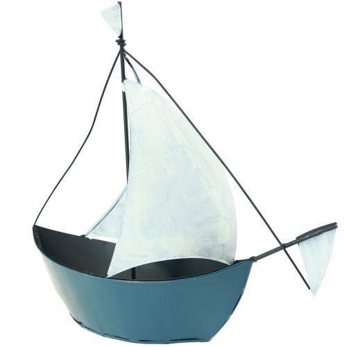Floristik24 Voilier décoratif en métal pour décorer 32,5×10×29cm