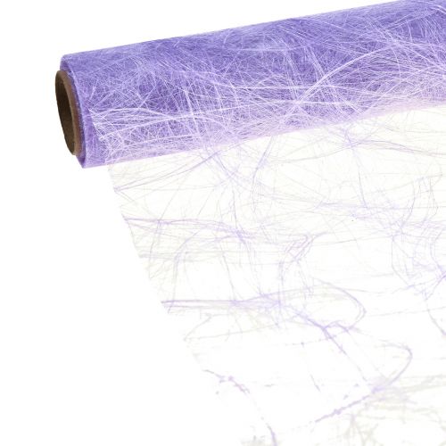 Floristik24 Déco polaire Sizoweb chemin de table violet 30cm 5m
