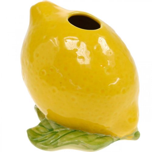 Floristik24.be Vase Fleur Déco Citron Vase Céramique Décoration Été H11