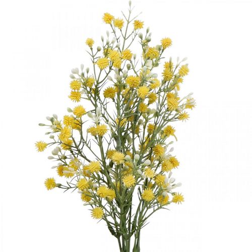 Article Branches décoratives bouquet de mimosa artificiel acacia argenté H35cm