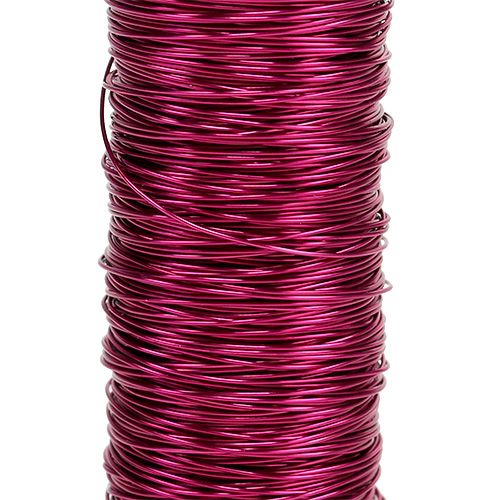 Article Fil émaillé décoratif Ø0,30mm 30g/50m rose