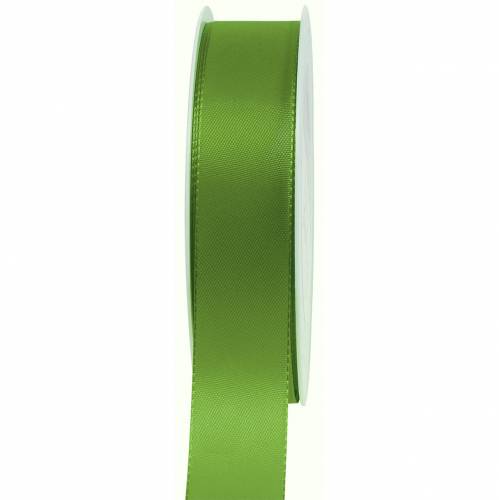 Ruban cadeau et décoration vert 25mm 50m