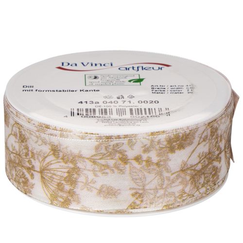 Ruban cadeau à motifs