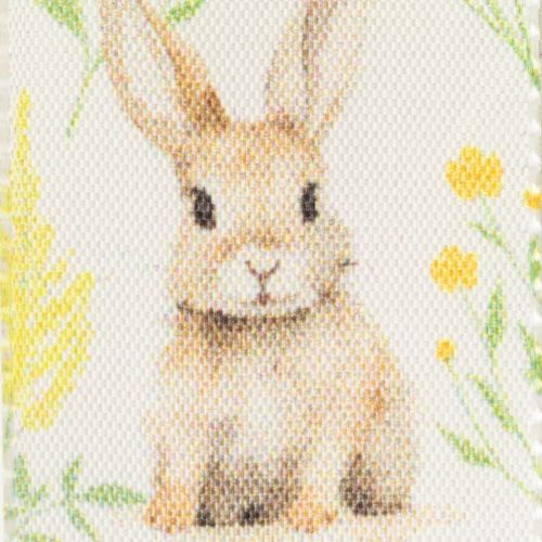 Article Ruban cadeau à motif lapin de Pâques pour emballages festifs, 15 m