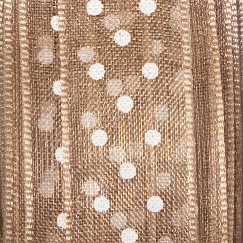 Article Ruban cadeau à pois pour une décoration de mariage élégante et des emballages créatifs, 1,5 cm de large, 20 m de long