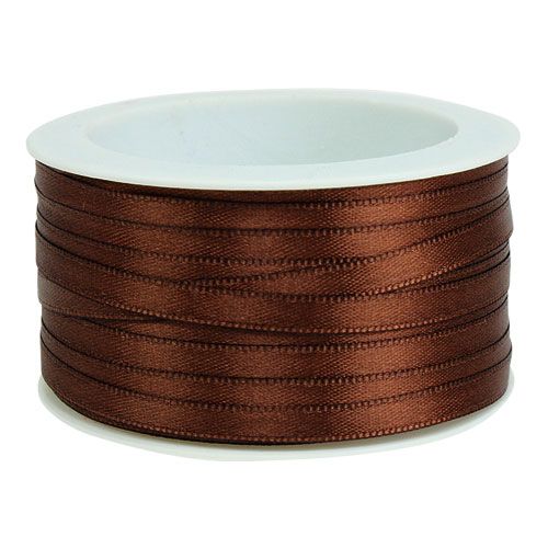 Article Ruban cadeau marron 6mm x 50m