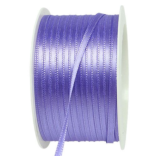 Ruban cadeau et décoration 3mm x 50m violet