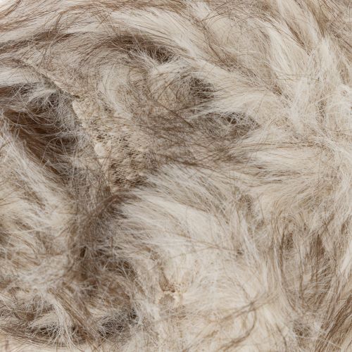 Ruban en fausse fourrure, ruban décoratif, long, doux, 10 x 140 cm, lot de 3 | Floristik24.be