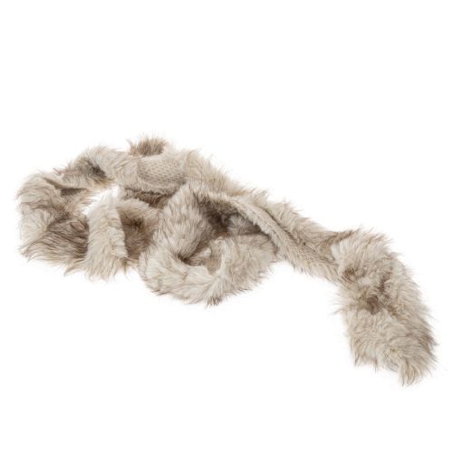 Ruban en fausse fourrure, ruban décoratif, long, doux, 10 x 140 cm, lot de 3 | Floristik24.be