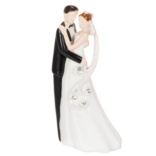 Figurine décorative représentant un couple de mariés, 10,5 cm acheter | Floristik24.be