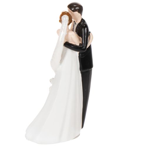 Figurine décorative représentant un couple de mariés, 10,5 cm | Floristik24.be