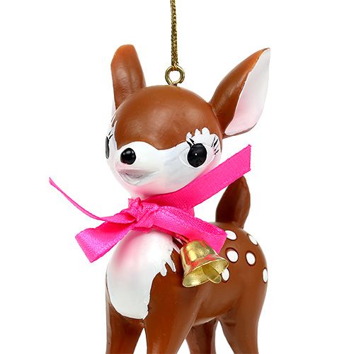 Floristik24 Figure à décorer Bambi 10cm ass. 3st