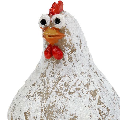 Floristik24 Figurines décoratives poule et coq 5,5 – 6,5 cm 6 p.