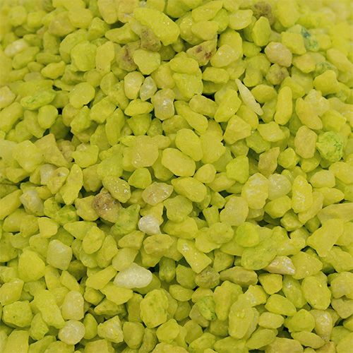 Article Granulés décoratifs vert pomme 2mm - 3mm 2kg