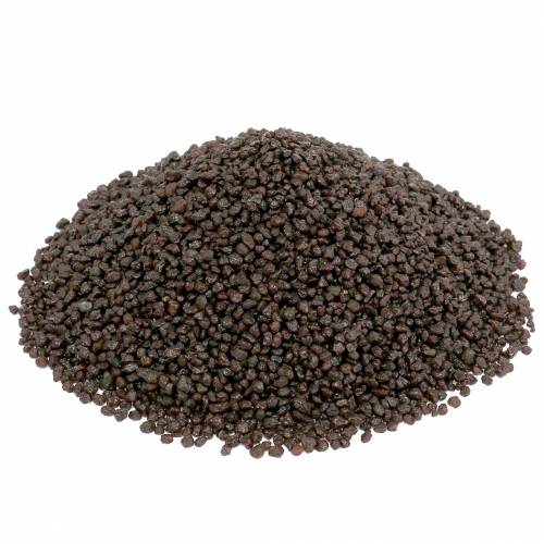 Floristik24 Granulés décoratifs pierres décoratives marron 2mm - 3mm 2kg