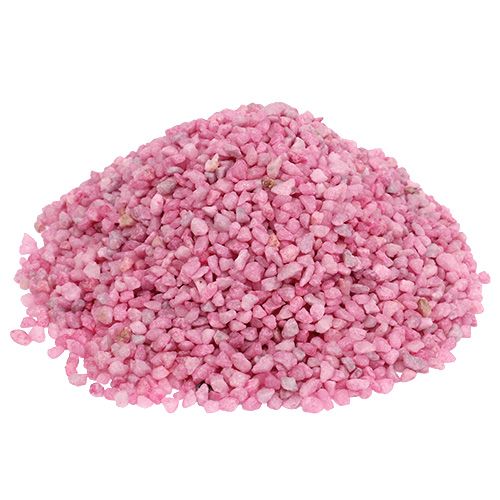 Floristik24 Granulés décoratifs pierres décoratives roses 2mm - 3mm 2kg