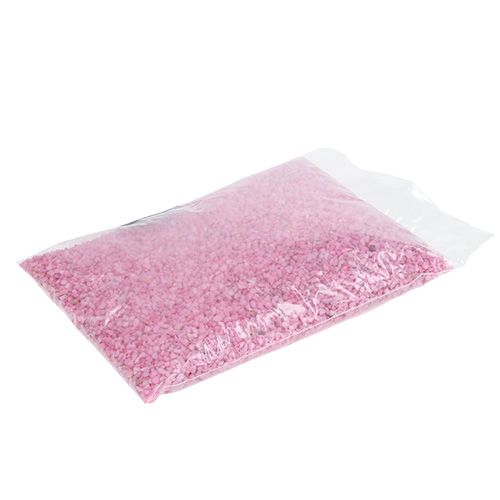 Article Granulés décoratifs pierres décoratives roses 2mm - 3mm 2kg
