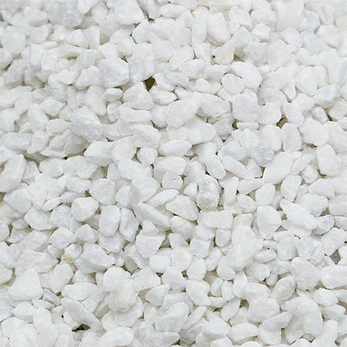 Article Granulés décoratifs pierres décoratives blanches 2mm - 3mm 2kg