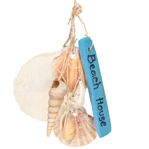Article Déco maritime à suspendre Beach House Coquillages H25cm