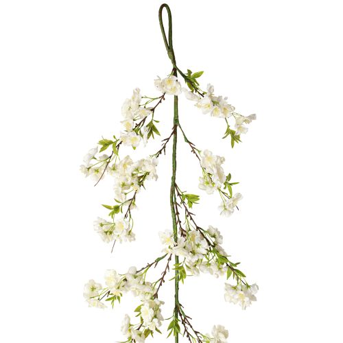 Article Cintre décoratif guirlande de fleurs artificielles de fleurs de cerisier blanc 170cm