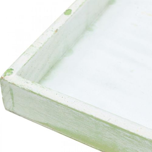 Floristik24 Bac à plantes, bol en bois, sous-verre 30 × 30cm