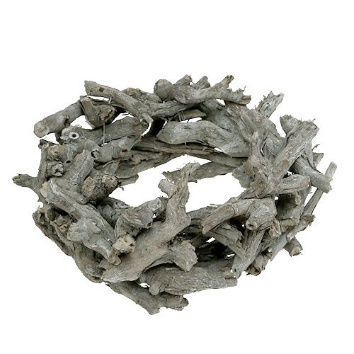 Floristik24 Chapelet de branches Ø37cm Naturel