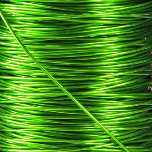 Article Fil émail déco Ø0.30mm 30g 50m vert pomme
