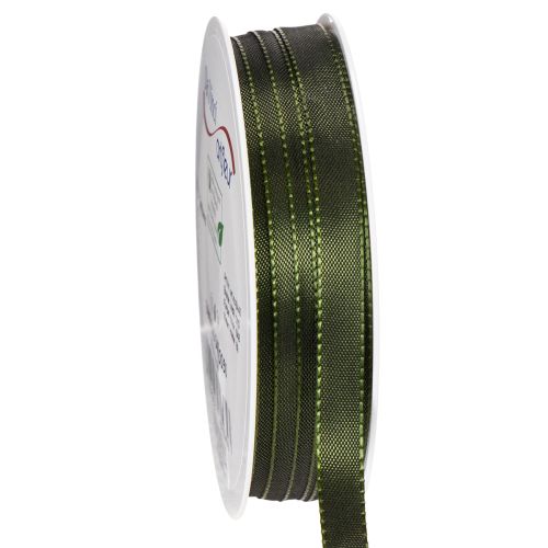 Ruban décoratif, ruban taffetas étroit pour emballage cadeau créatif, 10 mm de large, 50 m de long