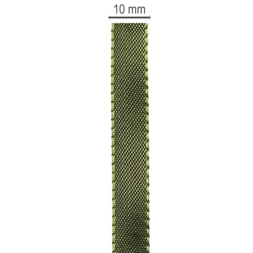 Ruban décoratif, ruban taffetas étroit pour emballage cadeau créatif, 10 mm de large, 50 m de long | Floristik24.be