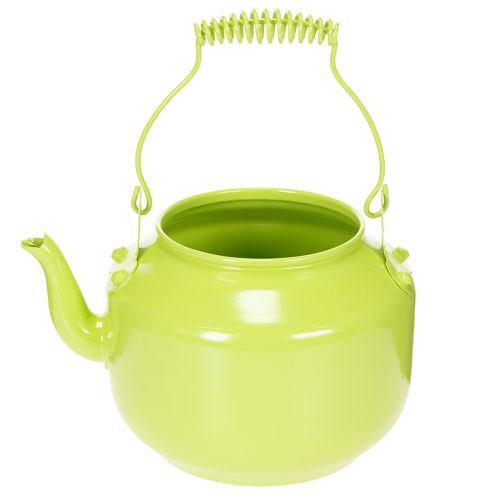 Théière décorative faisant office de vase, style rétro nostalgique | Floristik24.be