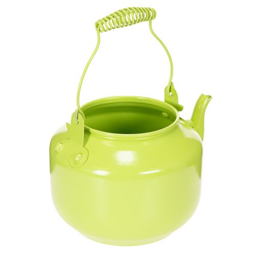 Théière décorative faisant office de vase, style rétro nostalgique | Floristik24.be