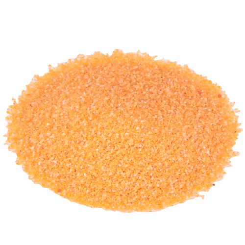 Sable décoratif orange fluo 0,5 mm 1 kg