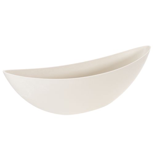 Floristik24 Bol décoratif beige 55,5 cm x 14 cm H 17,5 cm (1 pièce)
