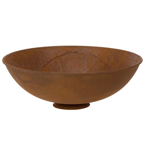 Bol décoratif en métal, couleur rouille, style vintage, Ø34cm H12cm acheter | Floristik24.be