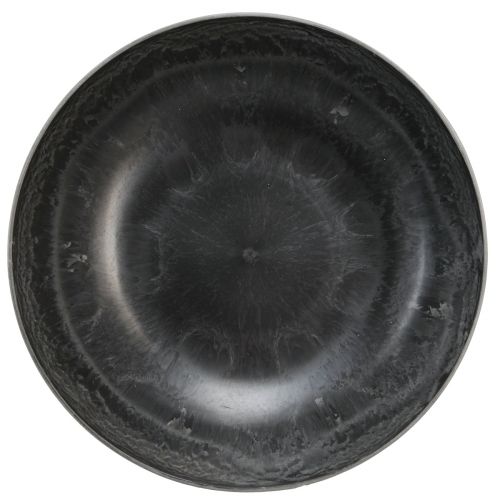 Article Bol décoratif rond pour plantes gris Ø37cm H10,5cm 3pcs