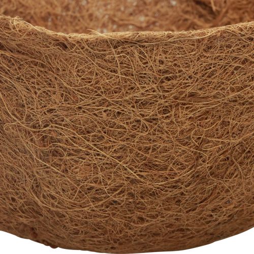 Article Bol à fleurs rond, bol en fibres naturelles, bol à plantes en noix de coco environ 30 cm