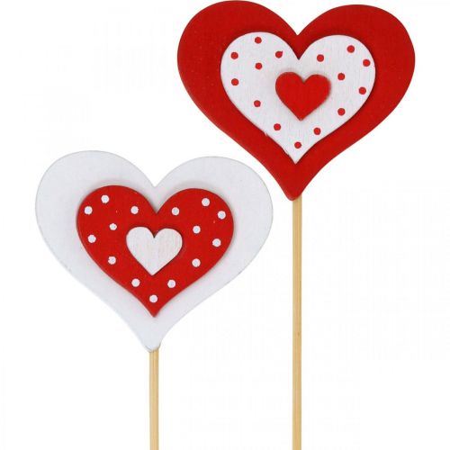 Bouchon décoratif coeur, décoration de mariage, décoration florale pour la Saint Valentin, décoration coeur 18 pièces