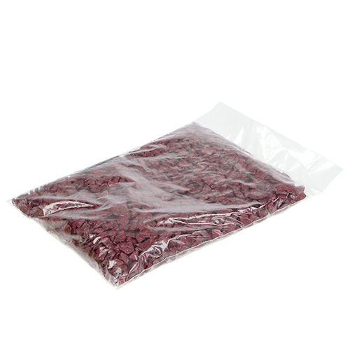 Floristik24 Pierres décoratives 9mm - 13mm 2kg Bourgogne