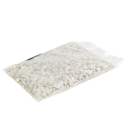 Floristik24 Pierres décoratives 9mm - 13mm 2kg crème