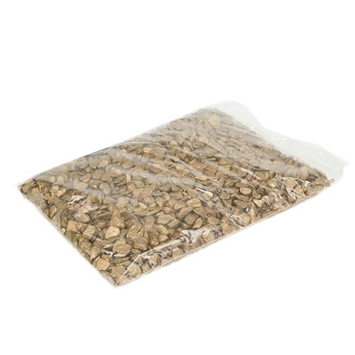 Article Pierres décoratives or dispersées décoration de table 9mm–13mm 2kg