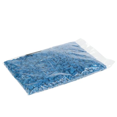 Floristik24 Pierres décoratives 9mm - 13mm bleu foncé 2kg