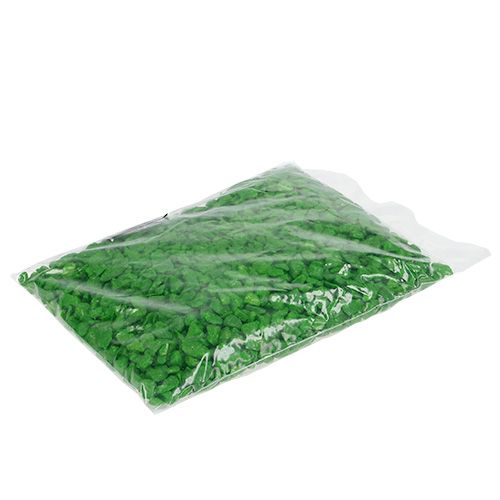 Article Pierres décoratives 9mm - 13mm vertes 2kg