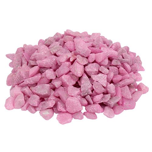 Article Pierres décoratives 9mm - 13mm rose 2kg